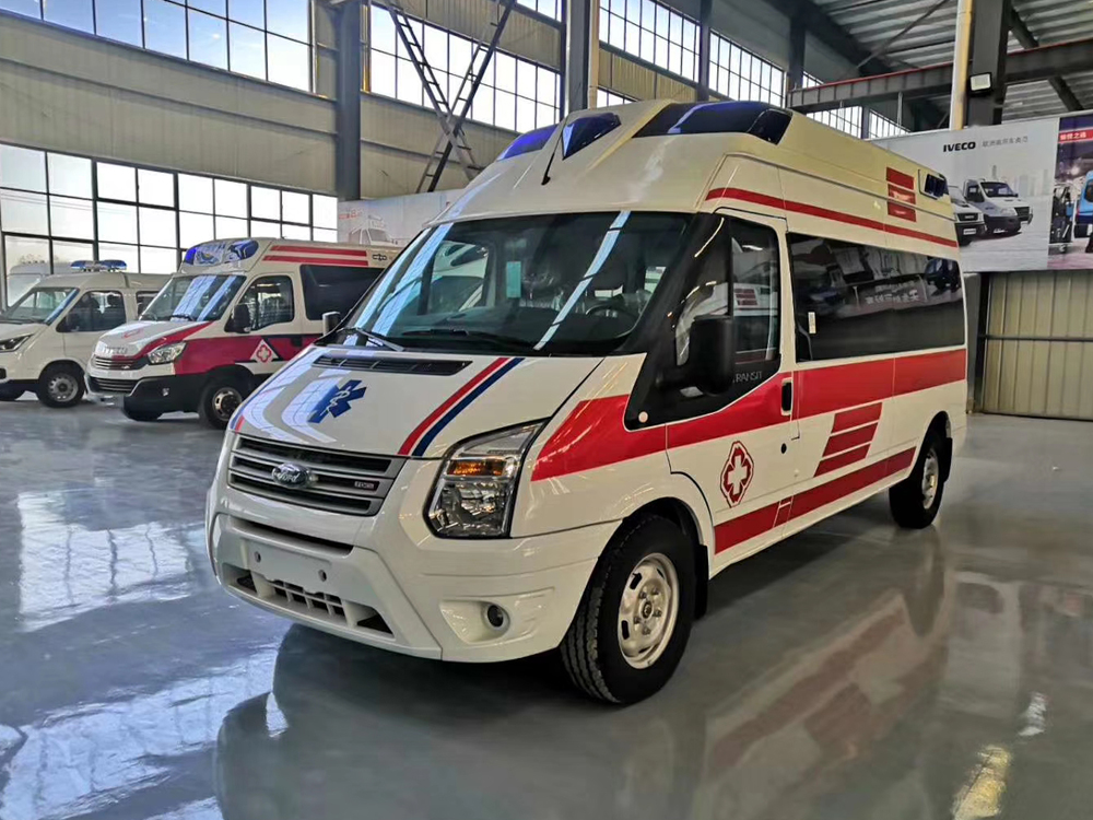 國六福特V348長軸高(福星頂)救護車